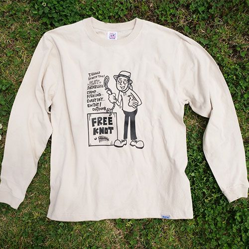 【50%OFF】 6.2オンスロングスリーブTシャツ(MASAYART-A) | FREEKNOT（フリーノット）｜公式オンラインストア