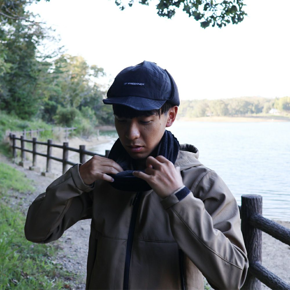 SOL FIBER® レイヤーテック 2WAY ネックウォーマー | FREEKNOT