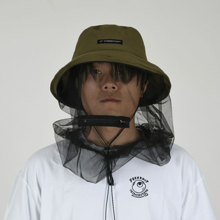 BOWBUWN ネット付きハット | FREEKNOT（フリーノット）｜公式