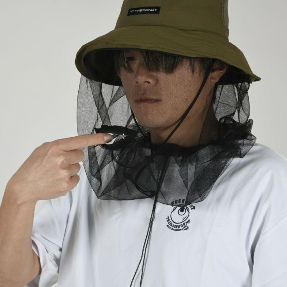 BOWBUWN ネット付きハット | FREEKNOT（フリーノット）｜公式